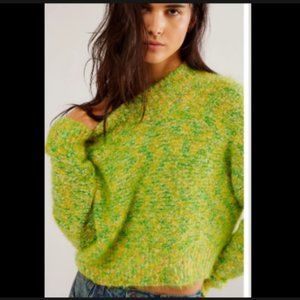 Stardust Pullover (Lemon Lime) - Free People